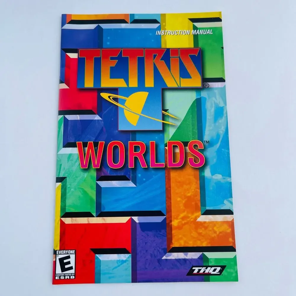 Tetris Worlds Sony PlayStation 2 PS2 2002 CIB Everyone